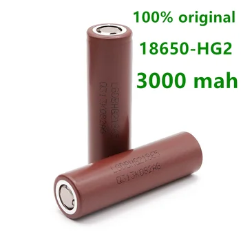  1-10 Originalna baterija HG2 18650 3000 mah baterija 18650 baterija HG2 3,6 U dizajniran za akumulatora hg2 Power za akumulatora