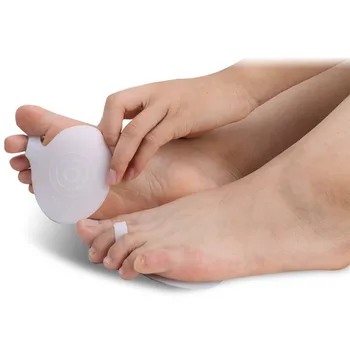  1 Par Silikonskih Jastuci za stopala Jedini Zaštitnik Kože Otirač za noge za hodanje Soft Udobnu obuću Uložak Alat za njegu stopala