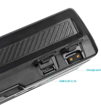  14,8 U 154 W * H(10400 mah) Nosač baterije V-oblik nosač V-oblika dvorac Lion Baterija Za video Kamere SA USB-priključkom