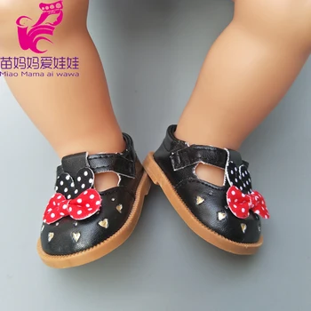  18-inčni lutka princeza Srebrna cipele od umjetne kože za dječje lutke cipele za djevojčice, igračke, cipele