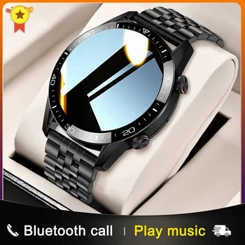  2021 Novi Trendi Pametni sat Bluetooth Poziv Sportski muški sat za Praćenje otkucaja srca Upravljanje glazbom Luksuzni Pametni satovi za muškarce+Kutija