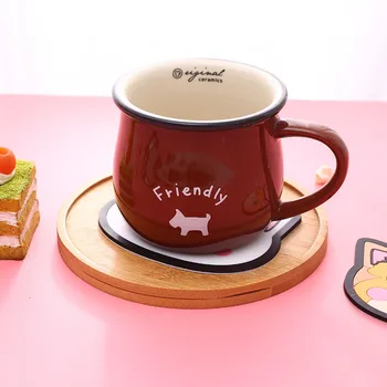 Između kapilare Razviti  2021 visoke kvalitete mačka u obliku čaja držač držač čaša mat kava pića  dobrodošlice silikonski držač držač čaša mat kuhinjski pribor | shop /  Belcourd.co.uk