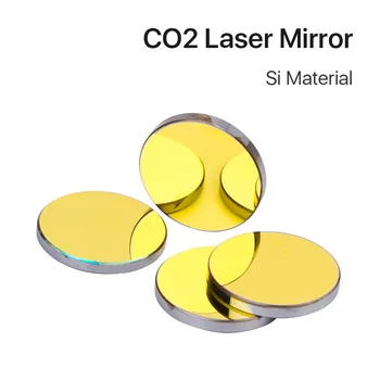  3pcs Leće Promjera 19 20 25 30 38,1 Mm Cloudray Co2 Laser Si Reflektirajuća Zrcala Laserski Graver Pozlaćena Silikonski Reflektor Alati