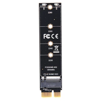  Adapter pci-e za M2 NVMe SSD M2 PCIE X1 Raiser PCI-E Konektor za PCI Express M Podržava 2230 2242 2260 2280 M. 2 SSD-a u punoj brzini