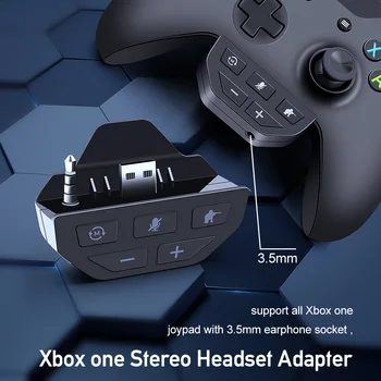  Adapter stereo slušalice Za Xbox Kontroler One X/S Pojačalo Zvuka S Аудиоразъемом 3,5 mm Za Pribor Gamepad za Xbox One