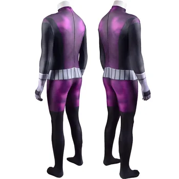  Beastboy Teen Titans Cosplay Kostim Superheroj Зензай Odijelo Halloween 3D Print Elastan Body Kombinezon Disfraces De Hallowee
