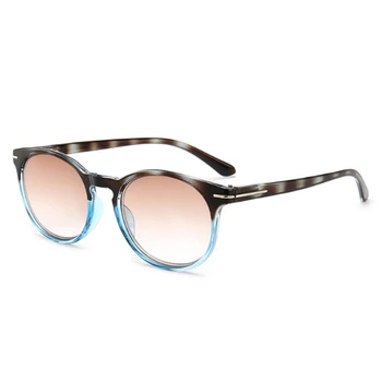  Berba Okrugle Sunčane naočale Za žene Boju oceana Leće Slr Sunčane naočale Ženski Korporativni Dizajn Metalnog okvira Pita naočale