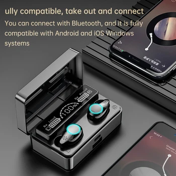  Bežične Slušalice TWS Vodootporne Slušalice Bluetooth-5.1 9D Stereo Sportske Slušalice Slušalica Sa Punjačem Tipa Mikrofona c