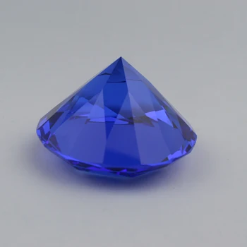  Bling Kraljevski Plava Boja Crystal Dijamant paperweight Uredski Stol Фэншуй Crfats dekor Dekoracija Kuće Pribor
