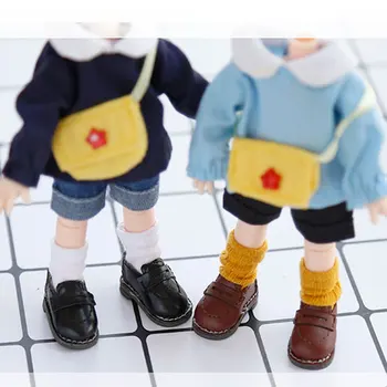 Cipele Ob11 cipele za školski oblik širenja s japanskim malom kožne cipele crne lutke cipela pribor za lutke