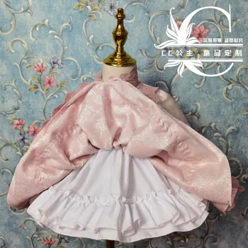  Djevojčica винатге Španjolski Engleski sud Lolita loptu haljina haljina od čipke ispod luk na dan rođenja haljina princeze