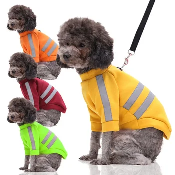  Džemper za kućne ljubimce pse Fluorescentno Siguran Zgodan Topli Džemper Za Male Srednje Velike Pse Štene Kvalitetan Pribor