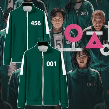  Jakna za igre u lignje muška jakna Li Zhengjae isti sportska odjeća plus size 456 001 nacionalni plima jesen džemper majica sa kapuljačom Cijele šest