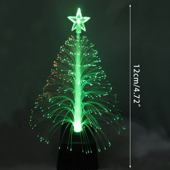  Led Božićno Drvce za Djecu sretan Božić pokloni Pokloni Kućni Ukras Optički Ukrasne Svjetiljke Nova Godina