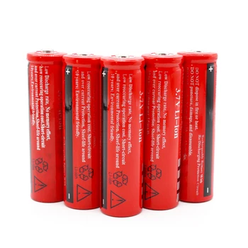  Litij-ionska baterija 3,7 U 6800 mah 18650 se koristi u бритвах, vanjski prednjim svjetlima, ručni ventilatorima, пультах daljinsko upravljanje itd.