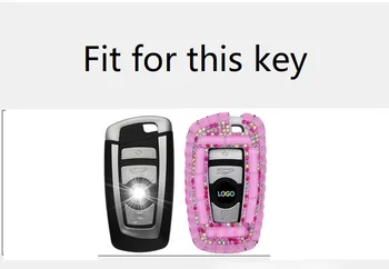  Luksuzni diamond torbica za ključeve od automobila/ torbica za ključeve, za BMW serije 1 2 3 4 5 6 serija X3 X4 Smart Auto-presvlaka za daljinski ključ