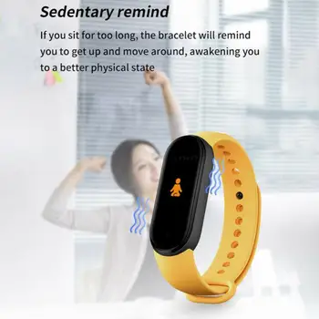  M5 Smart Sport Band Fitness tracker Pedometar Monitor Monitor Krvnog Tlaka BT-kompatibilne Narukvice Smartband za odrasle