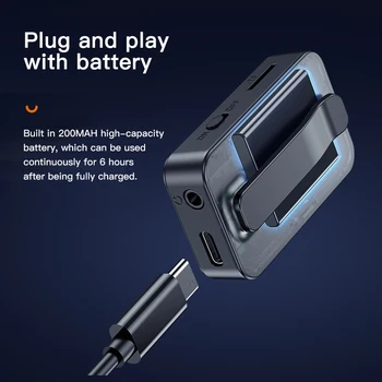  Modni MP3 player, Mini-Glazbeni reproduktor Long Stangby Podržava TF kartice Skladište za Daljinsko Upravljanje Bluetooth 5.0 Аудиомодуль 2021