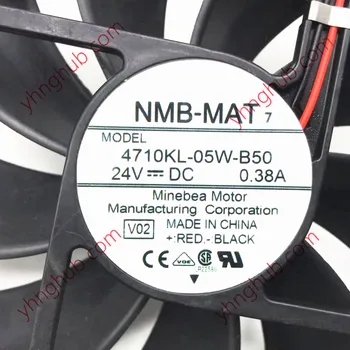  NMB-MAT 4710KL-05W-B50 V02 DC 24 v 0.38 A 120x120x25 mm Ventilator za hlađenje servera