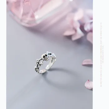  Nova Moda Gotički Prsten s lubanjom Za žene Vjenčano Prstenje Modni Nakit Boho Ženske Pribor