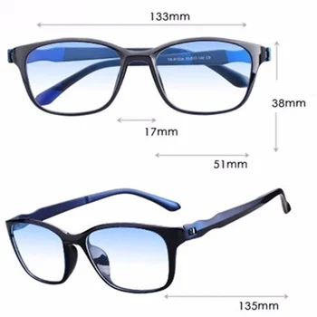  Nove Naočale Za Čitanje Gospodo Anti-Plave Naočale Za Dalekovidost Protiv Umora Računala Naočale +0.0 +1.0 +1.5 +2.0 +2.5 +3.0 +3.5 +4.0
