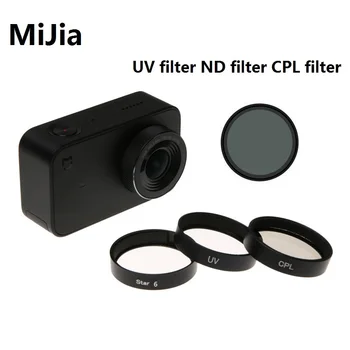  Objektiv fotoaparata Mijia Mini 4K UV-filter /CPL /Siva Boja ND/ 6 Linearna Zvjezdana Poklopac za Xiaomi Mijia Pribor za mini-akcijske kamere