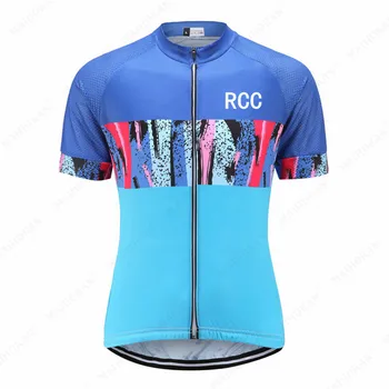  RCC 2022 Muška ljetna Biciklistička majica kratkih rukava Biciklistička staza biciklistička MTB košulja Sport na otvorenom Ropa ciclismo prozračna Odjeća