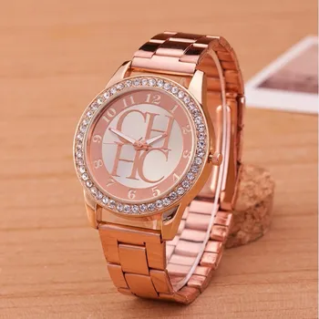  Reloj mujer novi brand poznati luksuzni satovi ženski moda haljina sa kristalima kvarcni satovi ženski vruće sat od nehrđajućeg čelika 2020
