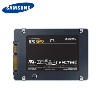  SAMSUNG SSD 870 QVO 1 TB, 2 TB SATA 3 Interni Statički Disk HDD Hard Disk za Laptop Desktop PC TLC Hard Disk original 2,5
