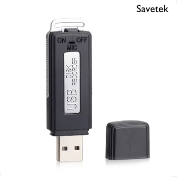  Savetek 2 u 1 Mini USB Pen 8 GB 16 GB Digitalni Audio Snimač S USB uređajem za Snimanje jednim dodirom 384 Kbit / s