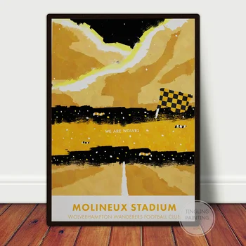  Stadion SUFC Bramar Lane Plakat Platno Zidno Slikarstvo Engleska Nogometna Premier liga Tema Uređenje Doma Pokloni za fanove