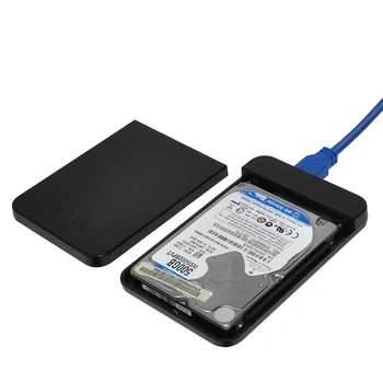  Sunvalley Vanjski tvrdi disk Caddy 2,5-inčni sučelje USB 3.0 - SATA Brzina sučelja 6 GB/s Kućište tvrdog Diska SSD Podrška za hard Disk kapaciteta 3 TB