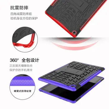  Torbica za Huawei MediaPad M5 10,8 Dječji šok-dokaz TPU+Stalak za PC Torbica za tablet Huawei Mediapad M5 10 Pro CMR-AL19/W19 10,8