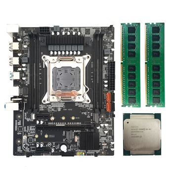  X99 V2 D4 PCI Express X16 Matična ploča H81 Čip Set Matične ploče Komplet sa Xeon E5-2620 V3 LGA2011-3 Procesor, 8 GB memorije RECC DDR4 Podrška