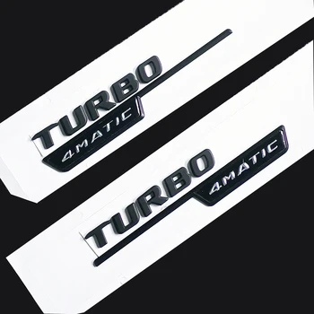  Za AMG 4MATIC TURBO Logo je Simbol Naljepnica Na Bočno Krilo Za Mercedes Benz A180 W176 W169 A200 A250 A209 A45 A150 A160 A209