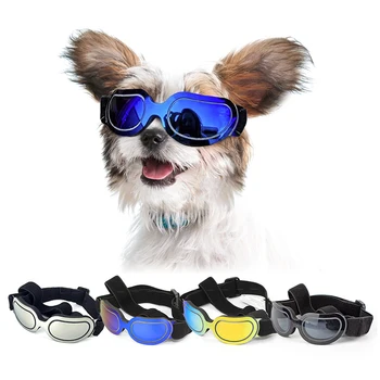  Zaštitna kapa za pse Moto kaciga Kapu za kućne ljubimce Trendy Sunčane naočale za francuski Buldog Chihuahua šlem mačke Kostime za stranke Rekvizite