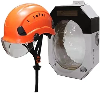 Zaštitna tvrdi šešir LOEBUCK s tamnom vizir ABS Radnu zaštitnu kacigu sa zaštitnim naočalama Za jahanje na otvorenom Prsluci kacige za penjanje