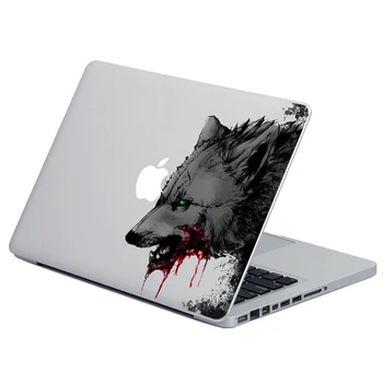  Zli vuk Vinil naljepnica za laptop Naljepnica za macbook Pro Air od 13 inča Crtić ljuska za laptop mac book
