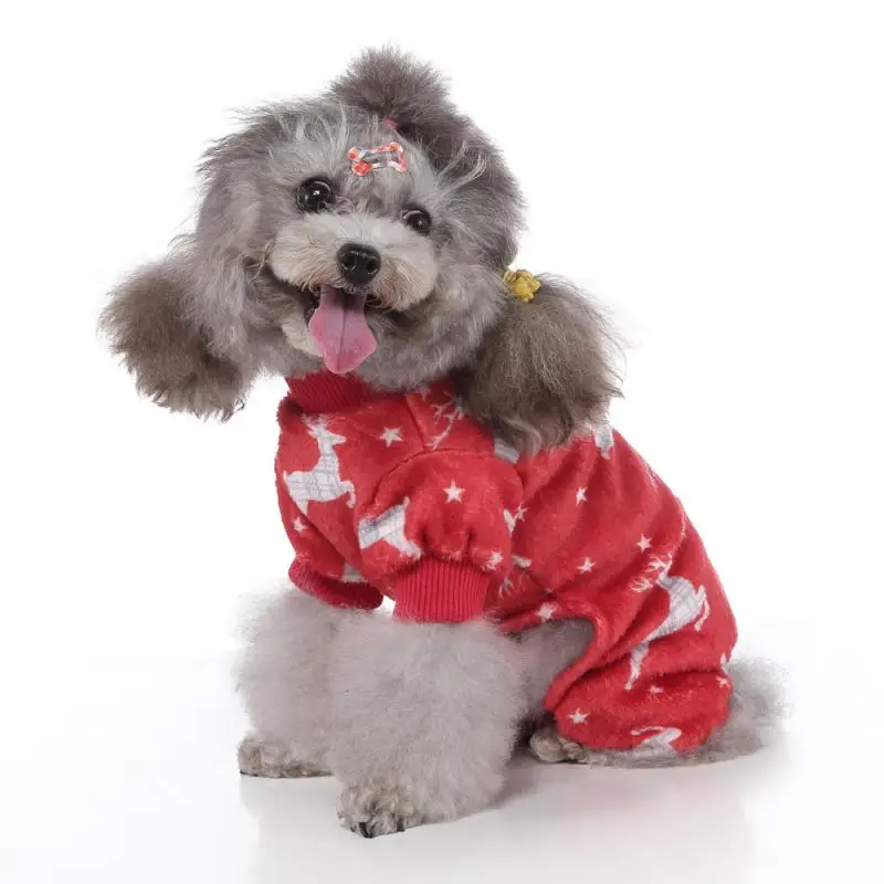 Pravo štap kazalište  Pidžama za pse toplo tijelo kaput zimska odjeća za pse za male pse флисовый  božićni odijelo psi chihuahua štene odjeća s-xl | Odjeća i obuća za pse /  Belcourd.co.uk